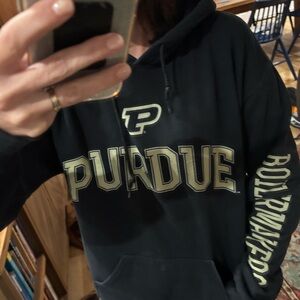 Purdue Black Hoodie Size small